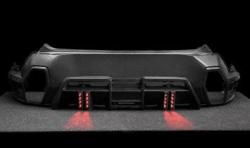 LARTE BMW XM G09 Rear Diffuser Carbon Fiber - Rev In Style Inc