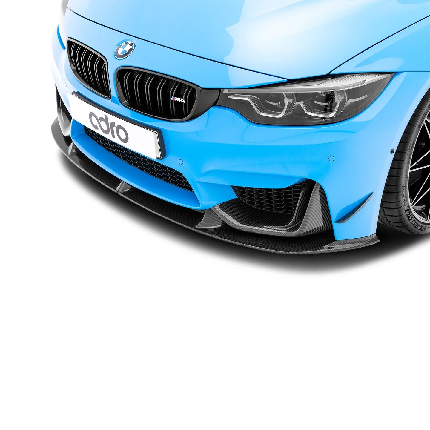 BMW M3 F80 & M4 F82 FRONT BUMPER CANARD - Rev In Style Inc