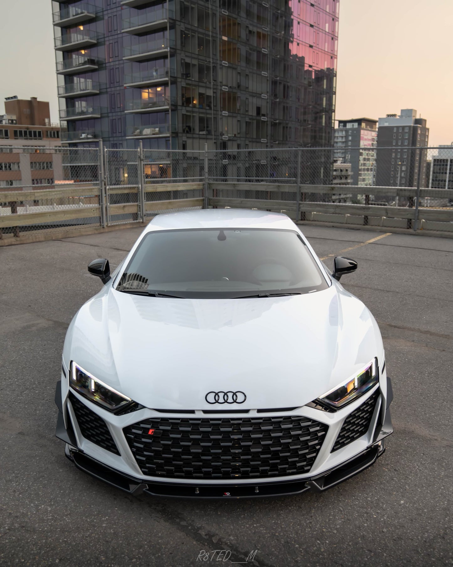 Audi R8 Front Canards - Rev In Style Inc