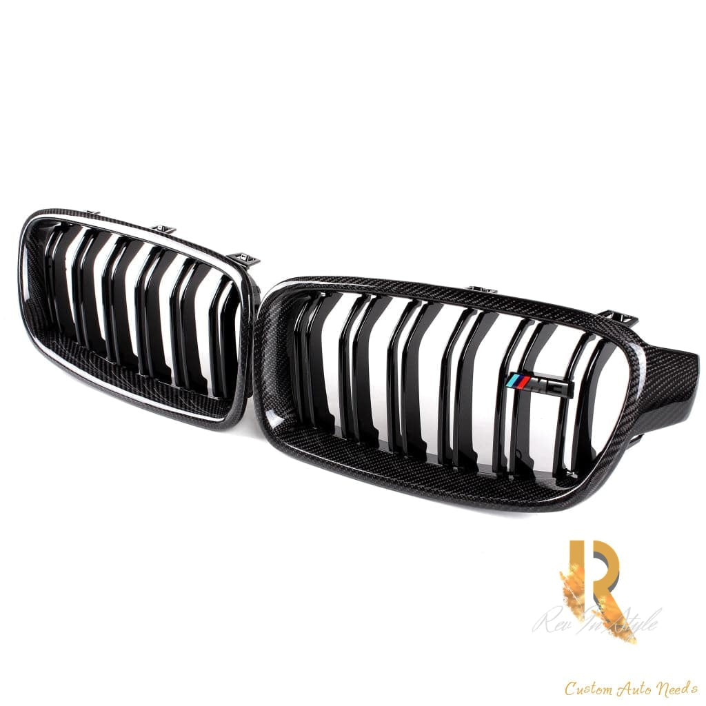 BMW 3 Series CF Grill - Rev In Style Inc