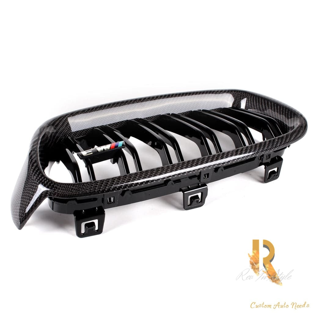 BMW 3 Series CF Grill - Rev In Style Inc