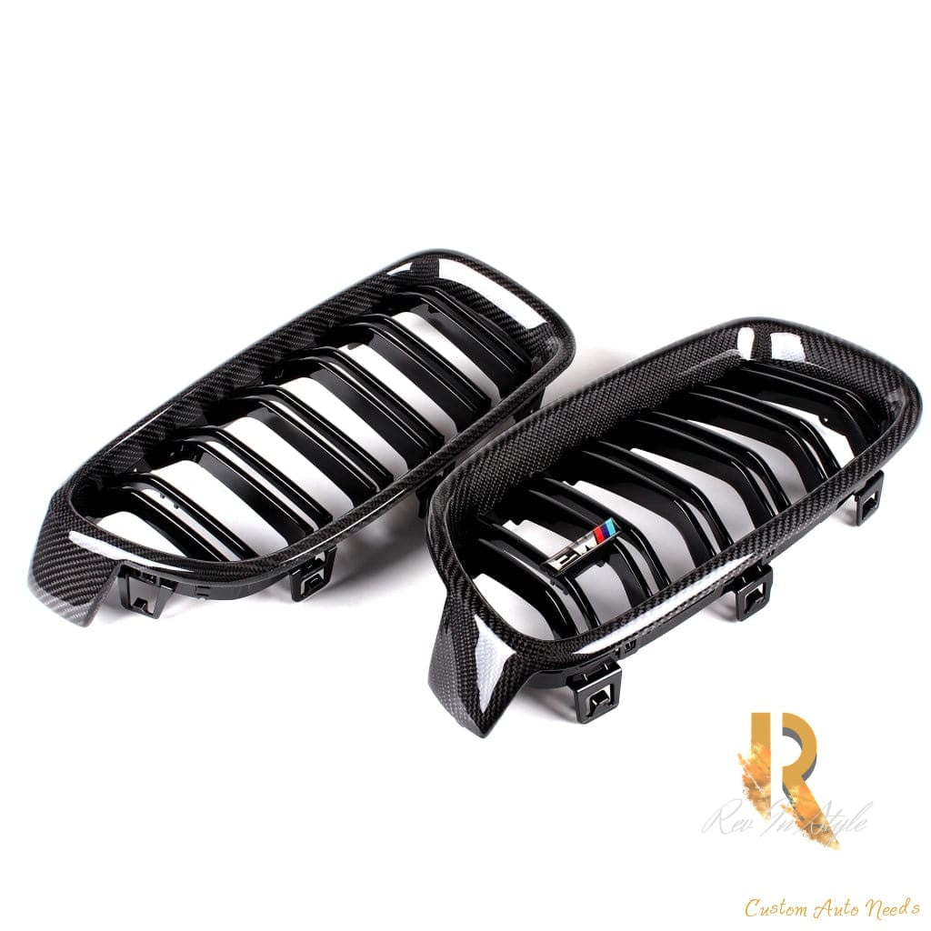 BMW 3 Series CF Grill - Rev In Style Inc