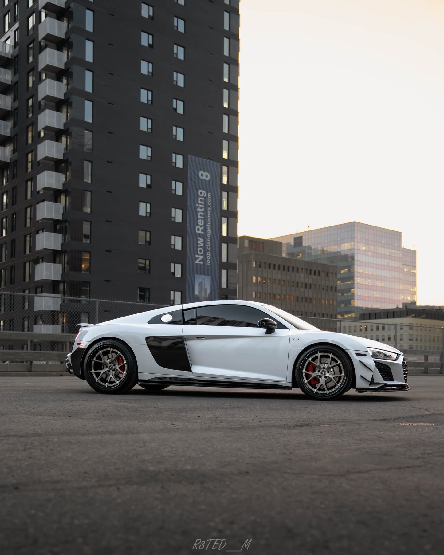 Audi R8 Rear Canard Winglet - Rev In Style Inc