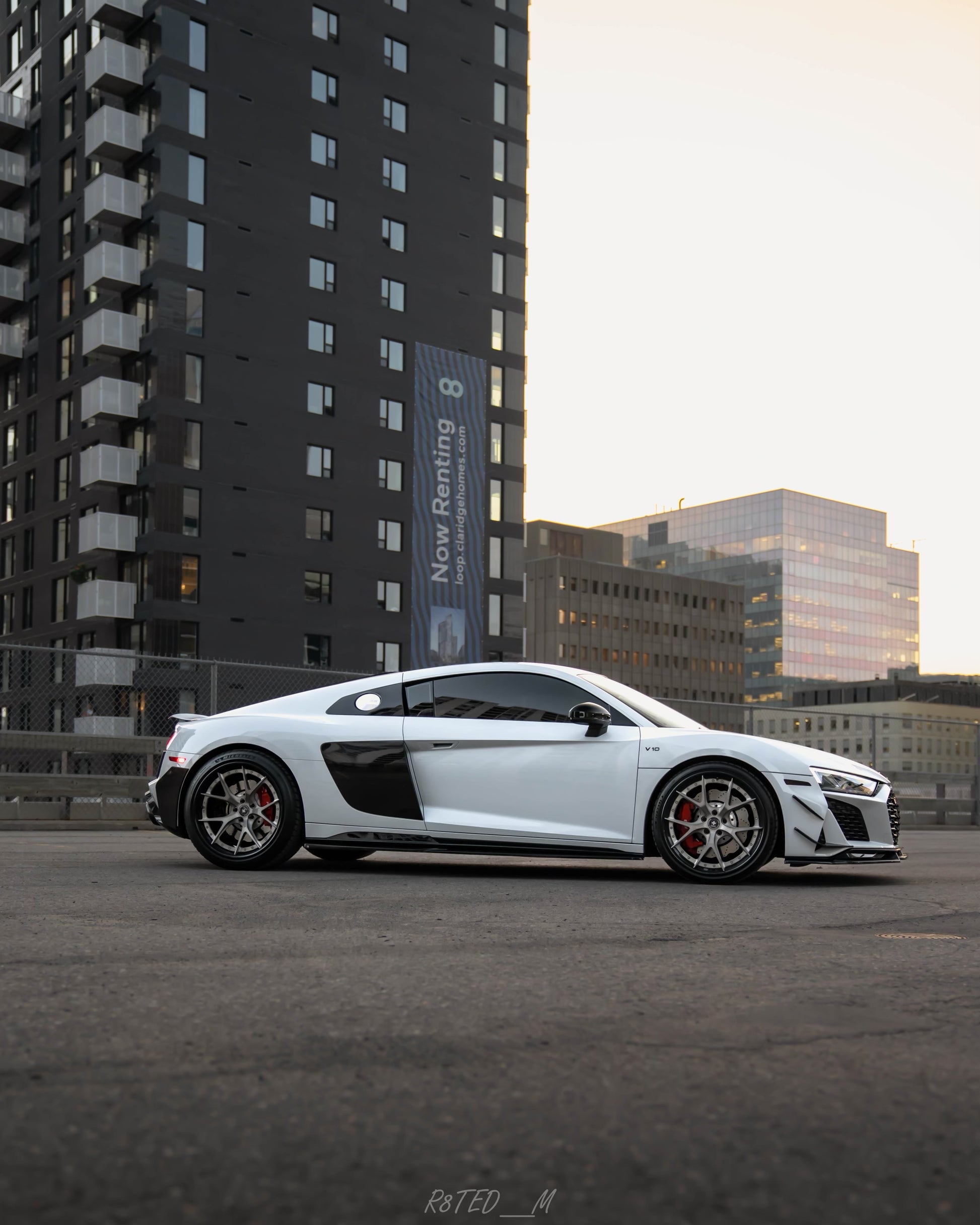 Audi R8 Rear Canard Winglet - Rev In Style Inc