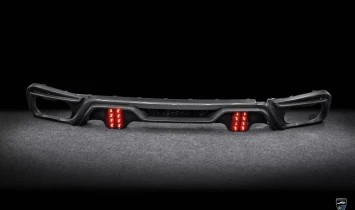 LARTE Performance BMW X5 G05  LCI Facelift Rear Diffuser Carbon Fiber - Rev In Style Inc