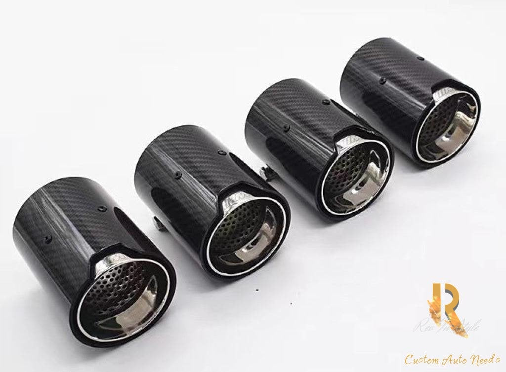 Bmw Exhaust Tip Silver