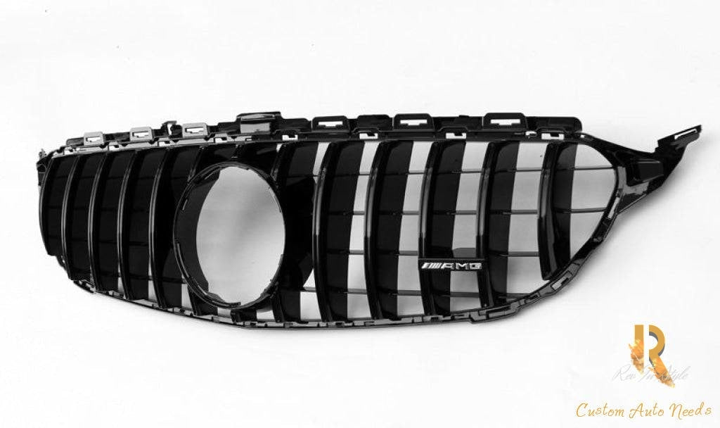 Mercedes Benz C Class Gt Style Gloss Black Grill.